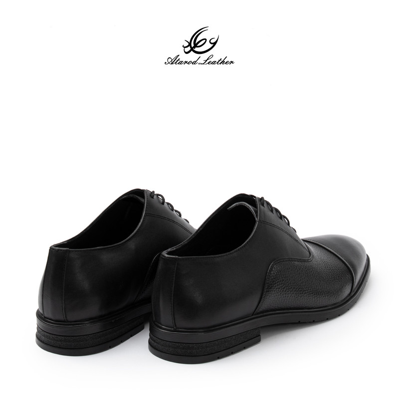 کفش رسمی مردانه چرم عطارد مدل چرم طبیعی کد SH354 — تصویر ۴
