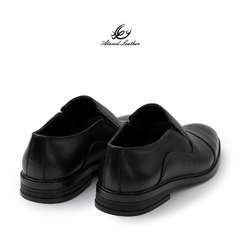 کفش رسمی مردانه چرم عطارد مدل چرم طبیعی کد SH361 — تصویر ۴