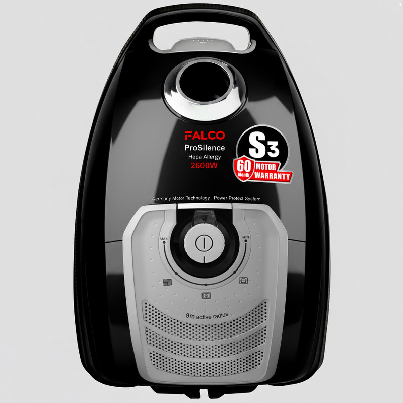 جاروبرقی 2600 وات فالکو هوم مدل VCA-S3T — تصویر ۲
