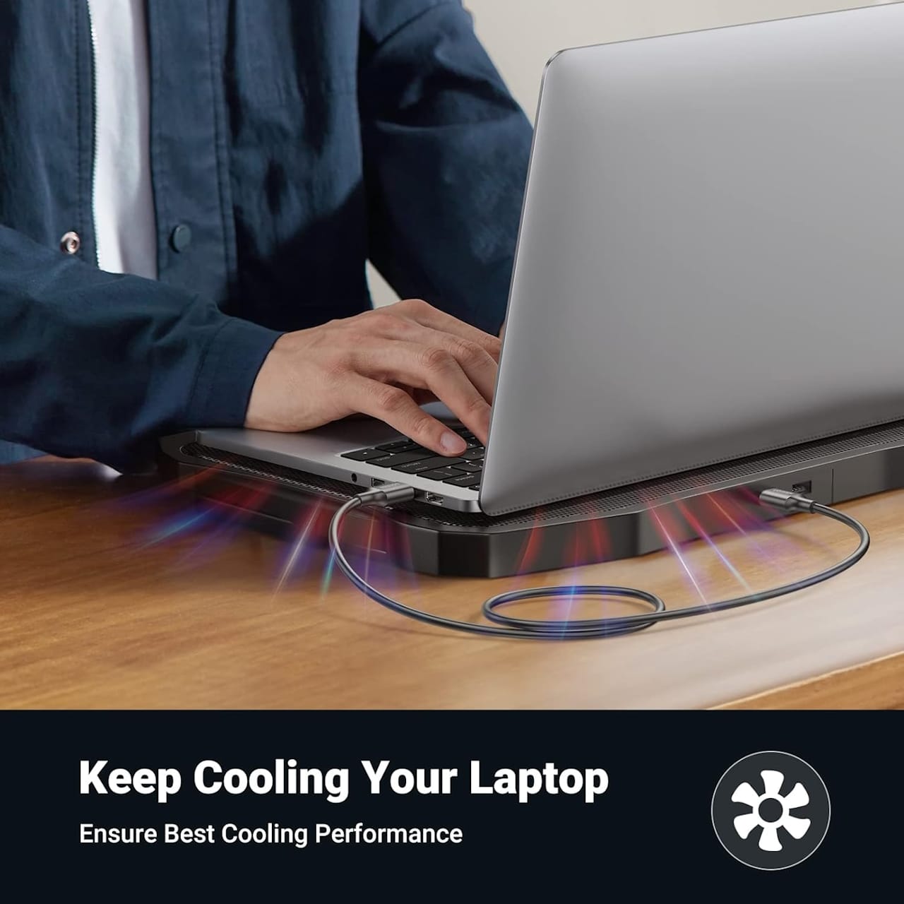 کابل لینک USB 3.0 یوگرین مدل US128 طول 2 متر — تصویر ۴