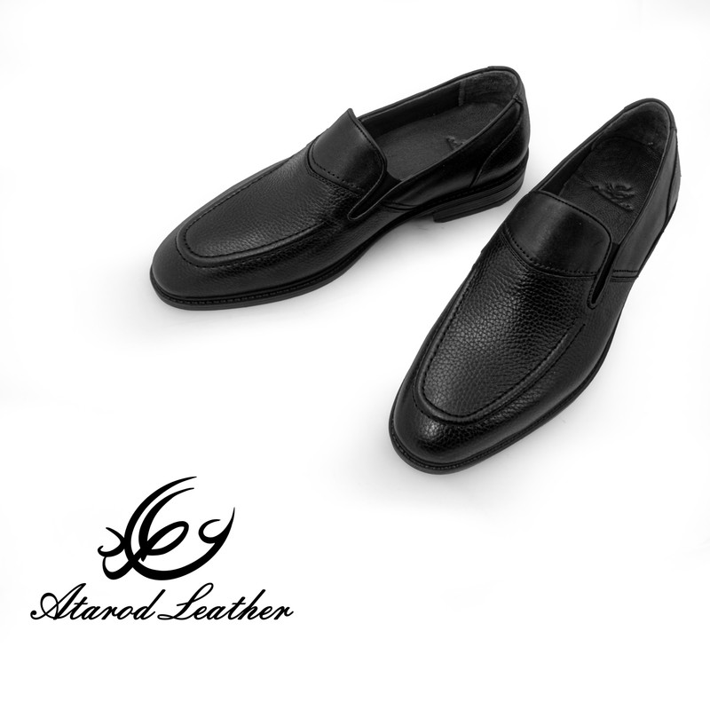 کفش مردانه چرم عطارد مدل چرم طبیعی کد SH278 — تصویر ۵