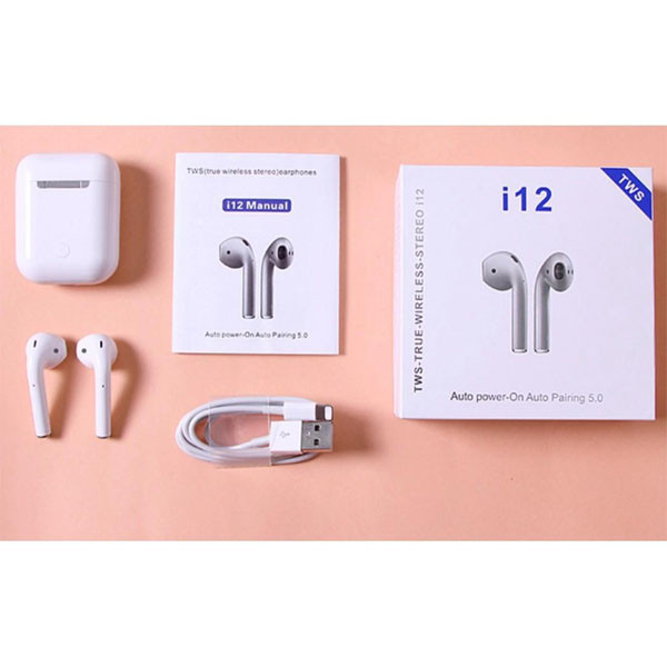 هدفون بی‌سیم مدل i12 plus - TWS — تصویر ۳