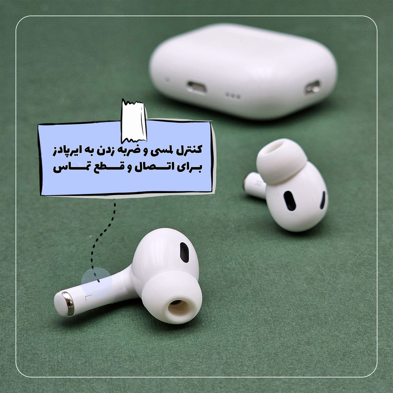 هندزفری ریمکس مدل ایرپاد پرو 2 2024 — تصویر ۴
