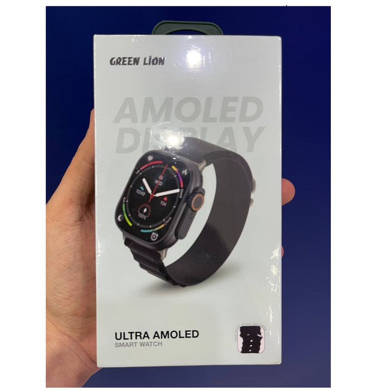 ساعت هوشمند 44 میلی متری گرین لاین مدل EMI ULTRA AMOLED با بند سیلیکونی — تصویر ۲