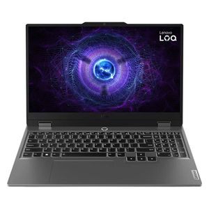 لپ‌تاپ لنوو مدل LOQ 15IRX9 با پردازنده Core i7-13650HX و گرافیک RTX4050 6GB، رم DDR5 24GB با فرکانس 4800MHz، حافظه SSD با ظرفیت 1TB، نمایشگر 15.6 اینچ IPS با وضح Full HD و نرخ به‌روزرسانی 144Hz، دارای