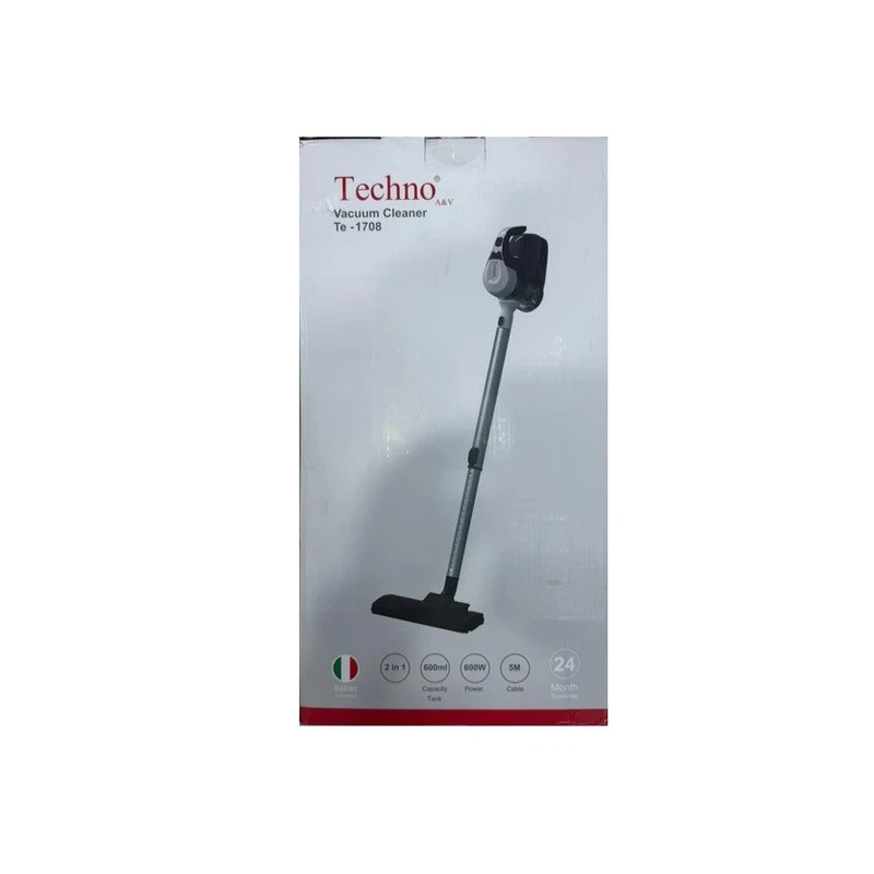 جاروبرقی 600 وات تکنو مدل Te-1708 — تصویر ۳