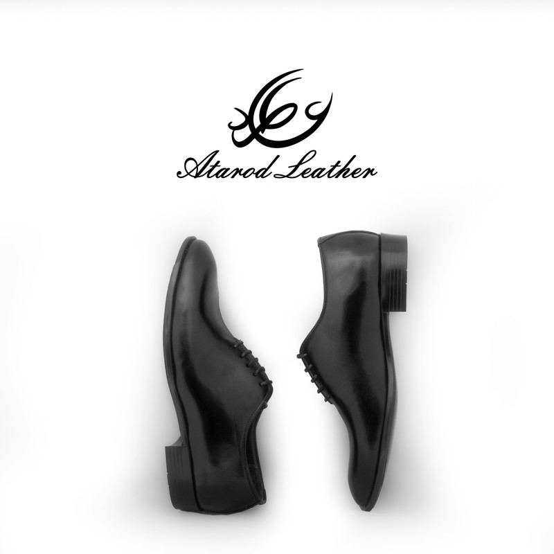 کفش رسمی مردانه چرم عطارد مدل چرم طبیعی کد SH317 — تصویر ۳