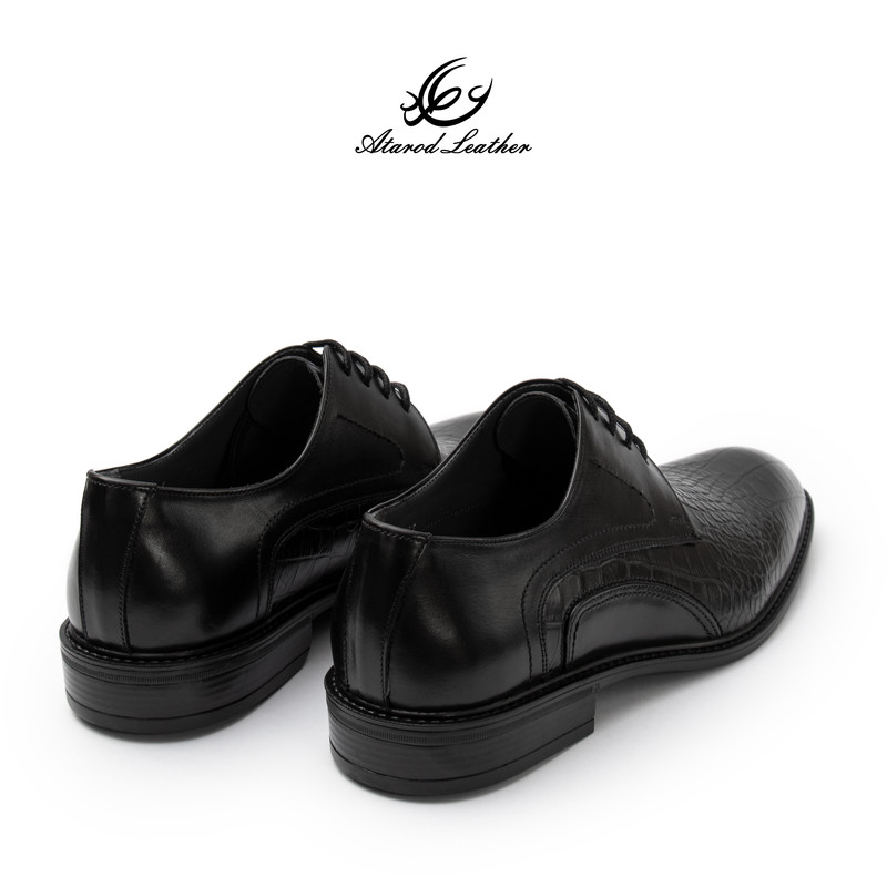 کفش رسمی مردانه چرم عطارد مدل SH356 — تصویر ۴