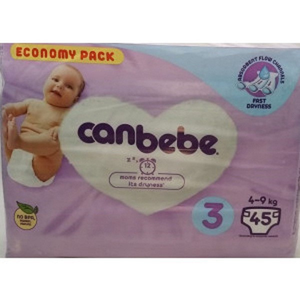 پوشک جان به به مدل jumbo paket سایز 3 بسته 45 عددی — تصویر ۳
