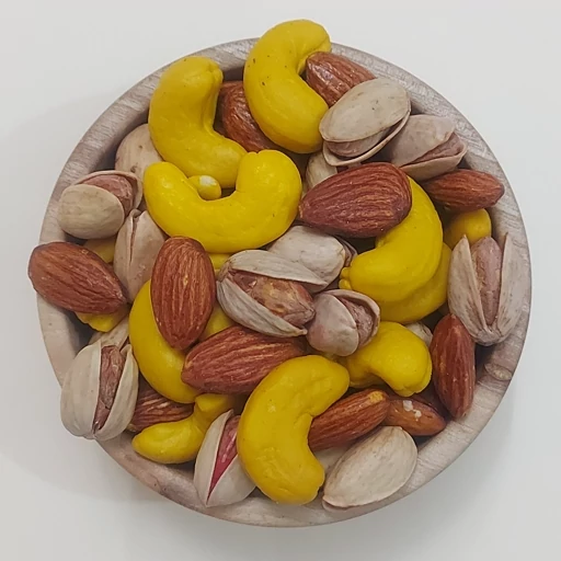 آجیل مخلوط سه مغز شور لوکس ویژه 500گرمی