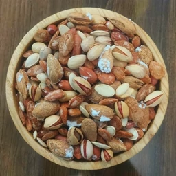 آجیل پنج مغز اقتصادی عید مخلوط شور 500گرمی تازه — تصویر ۳