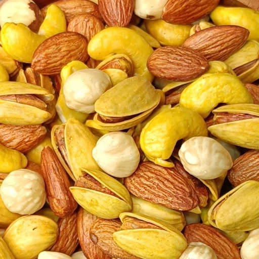 آجیل چهار مغز شور تازه بار جدید 500 گرمی