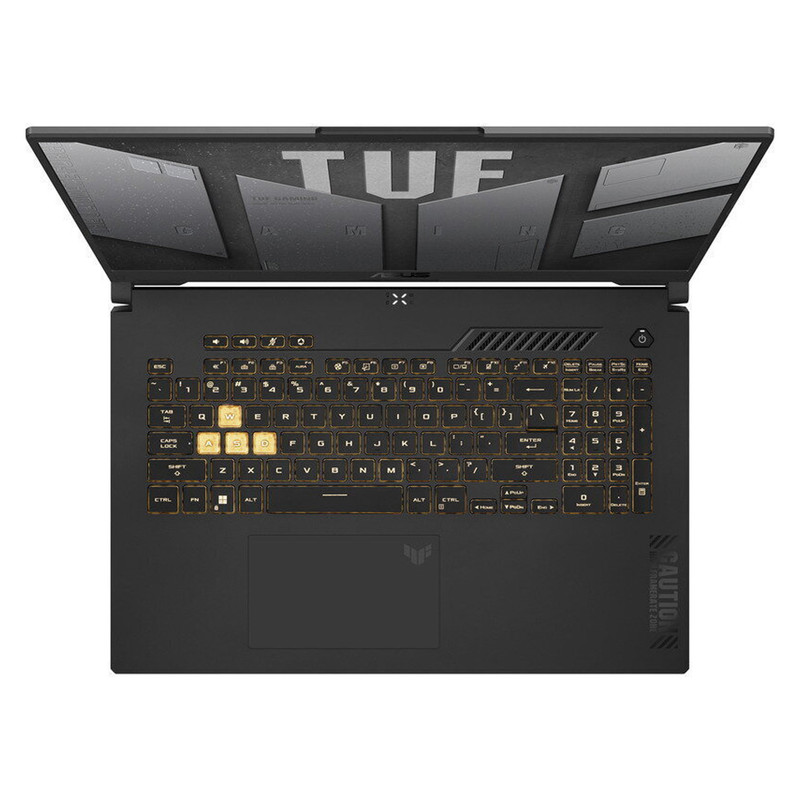 لپ‌تاپ 17.3 ایسوس مدل TUF Gaming F17 FX707VJ4-Core 5 210H-RTX3050 6GB-24GB DDR4 3200MHz-512GB SSD-FHD 144Hz - کاستوم شده — تصویر ۴