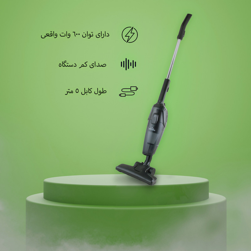 جاروبرقی 600 وات رویال کینگ مدل Rosha-1467 — تصویر ۲