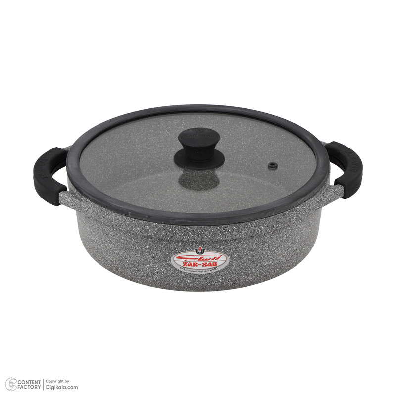 سرویس قابلمه و تابه گرانیت 11 پارچه زرساب مدل مونارک پلاس کد MP8500 — تصویر ۵
