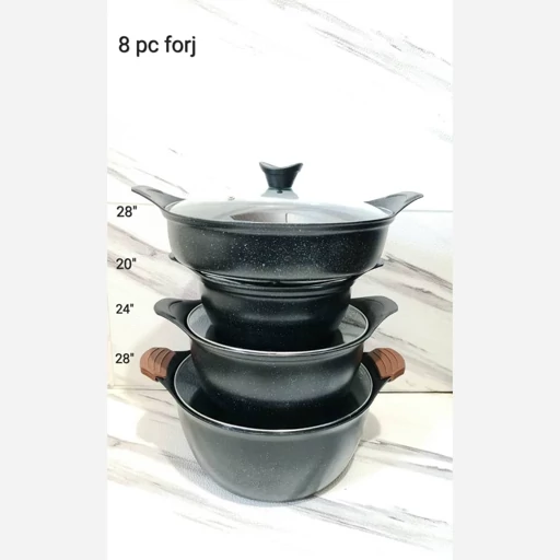 سرویس قابلمه فورج گرانیتی 8پارچه ارسال رایگان