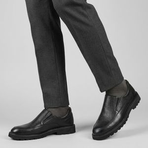 کفش رسمی مردانه کرمانی مدل طبی چرم فلوتر طبیعی دستدوز کد 526