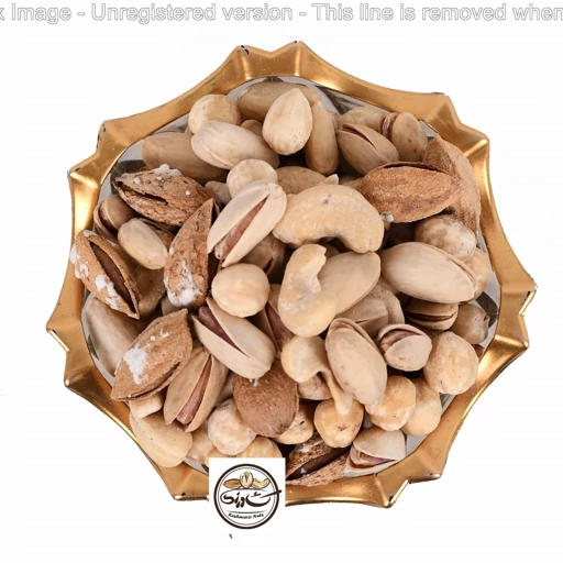 آجیل عربی بو داده کم نمک 250 گرمی خالص
