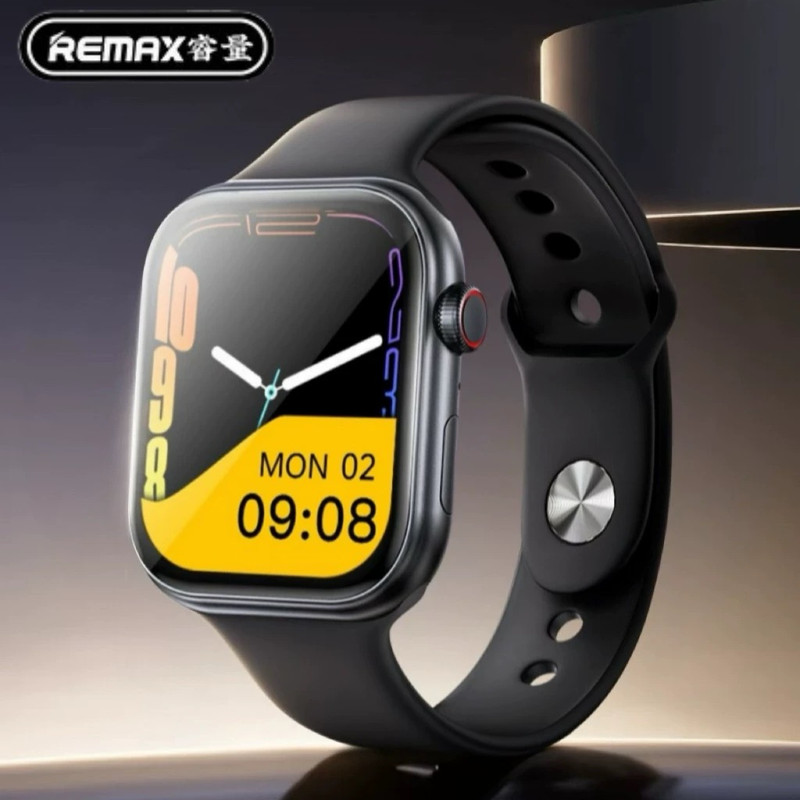 ساعت هوشمند 1.96 اینچی ریمکس مدل Watch 15 با بند سیلیکونی — تصویر ۴