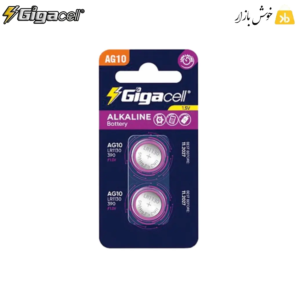 باتری ساعت سان کام مدل AG10 LR1130 390 بسته 10 عددی — تصویر ۶