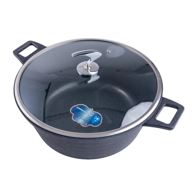 سرویس قابلمه و تابه گرانیتی 6 پارچه نیولایف مدل AFRA-6306 — تصویر ۲