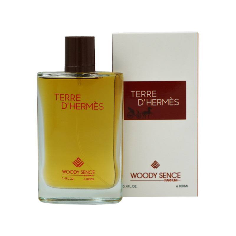 ادوپرفیوم مردانه وودی سنس مدل TERRE D’HERMES با رایحه تلخ حجم 100 میلی لیتر — تصویر ۳