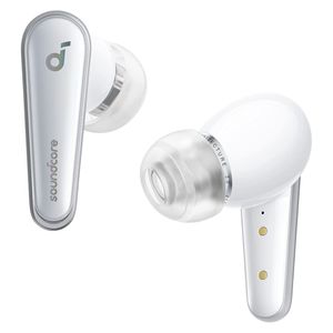 هدفون بلوتوثی انکر مدل Soundcore Liberty 4 A3953 با نویز کنسلینگ فعال (ANC)، درگاه شارژ USB Type-C، دارای 6 میکروفون برای مکالمه شفاف، مقاوم در برابر رطوبت و عرق (IPX4)