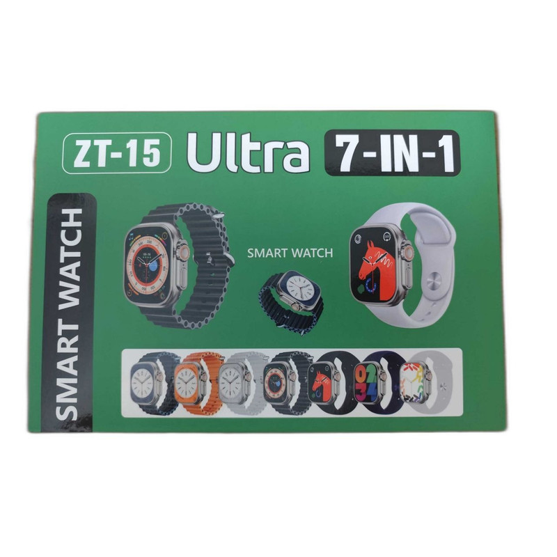 ساعت هوشمند 2 اینچی مدل ZT-15 Ultra با بند سیلیکونی — تصویر ۳