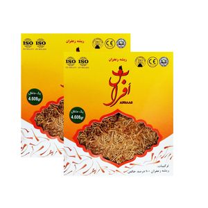 ریشه زعفران افراس - 1 مثقال بسته 2 عددی