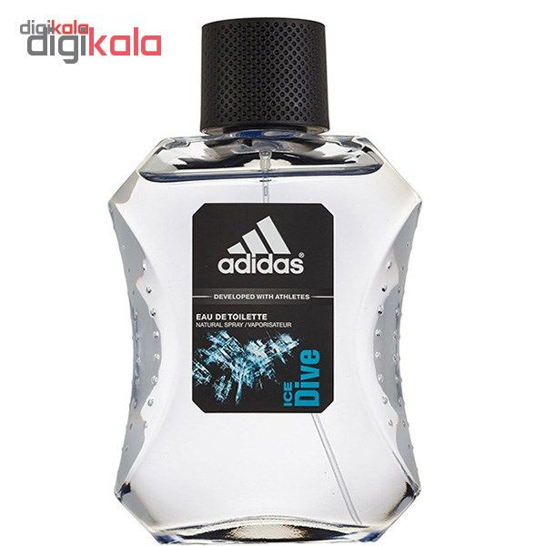 ادو تویلت مردانه آدیداس مدل Ice Dive حجم 100 میلی لیتر — تصویر ۳