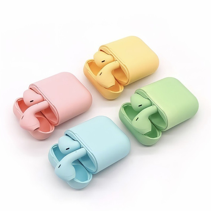 هدفون بلوتوثی مدل inpods 12 بدون قابلیت نویز کنسلینگ، درگاه شارژ لایتنینگ، تا 5 ساعت عمر باتری، امکان استفاده به صورت پاوربانک، کنترل لمسی، مقاوم در برابر رطوبت و عرق — تصویر ۴