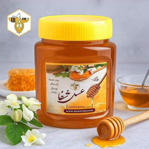 عسل دیابتی و درمانی چند گیاه کوهی نیم کیلویی (100درصد طبیعی با ساکاروز 1)
