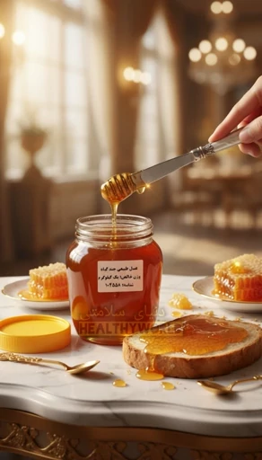 عسل طبیعی چند گیاه یک کیلو