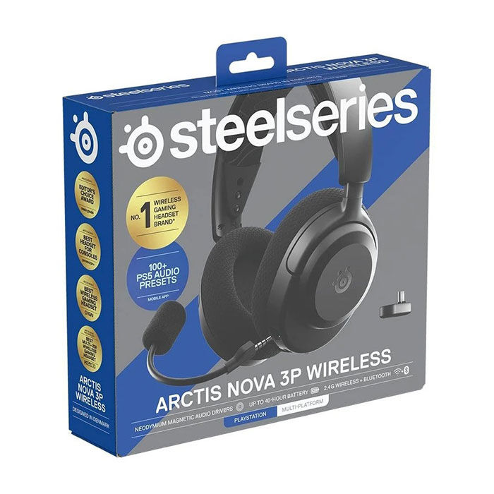 هدست گیمینگ استیل سریز مدل Arctis Nova 3P — تصویر ۸
