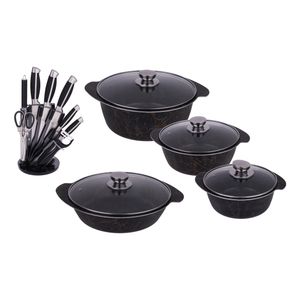 سرویس پخت و پز 19 پارچه وی آی پی شف مدل Heat resistant