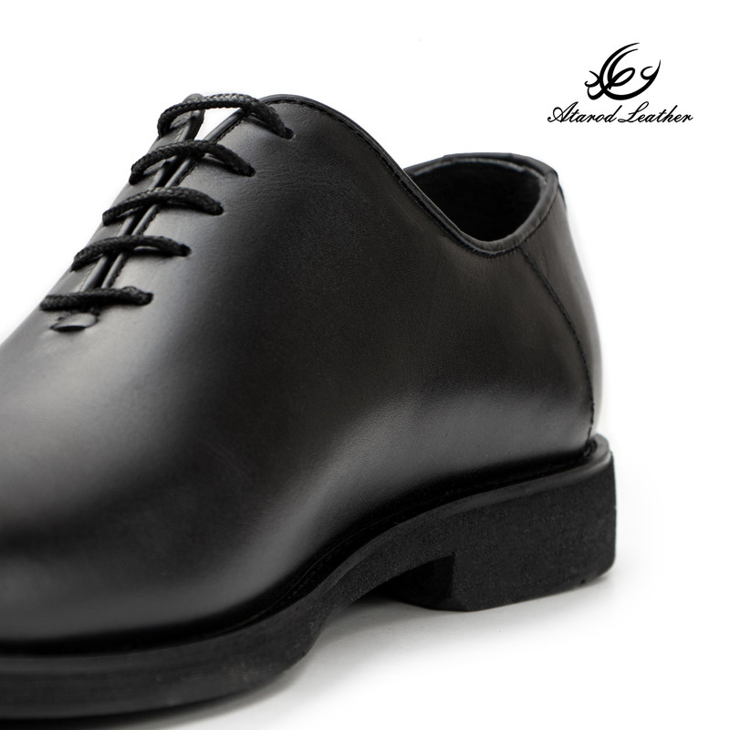 کفش رسمی مردانه چرم عطارد مدل چرم طبیعی کد SH322 — تصویر ۵