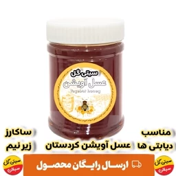 عسل آویشن کوهی کردستان ساکارززیرنیم(نیم کیلویی)ارسال رایگان — تصویر ۳