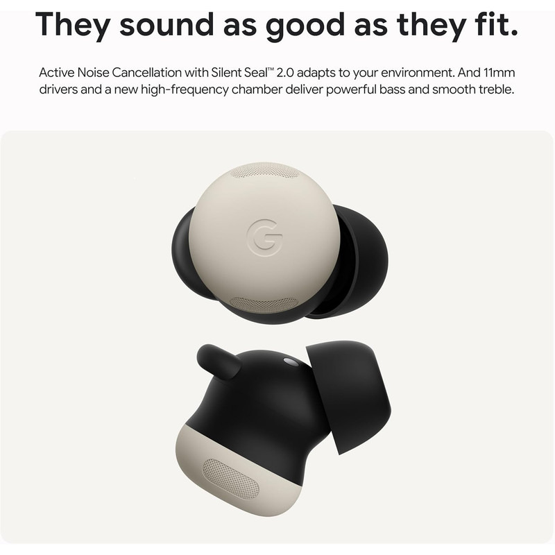 هدفون بلوتوثی گوگل مدل Google Pixel Buds Pro 2 — تصویر ۴