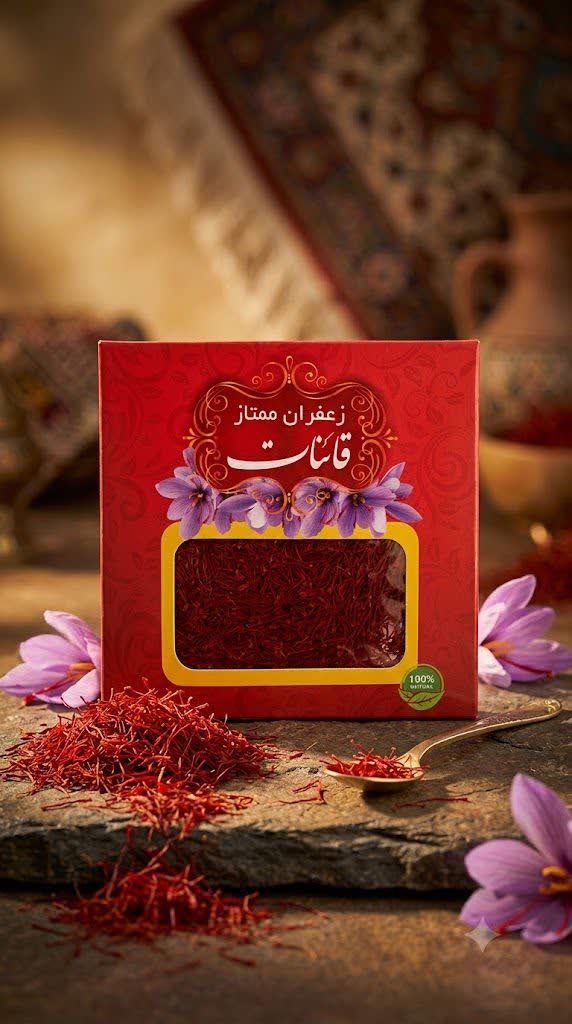 زعفران سرگل شکسته قائنات یک مثقالی — تصویر ۲