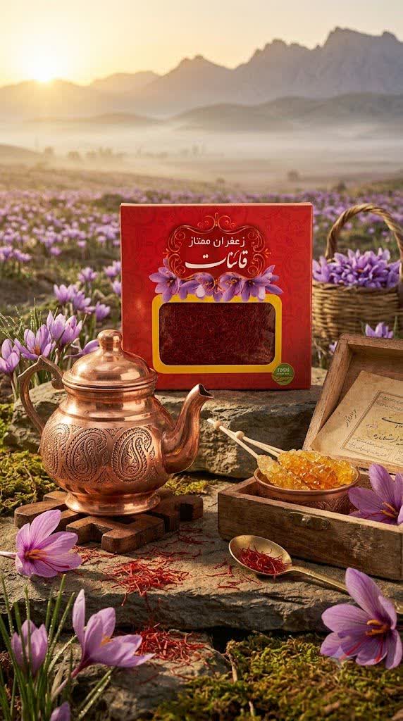 زعفران سرگل شکسته قائنات یک مثقالی — تصویر ۶