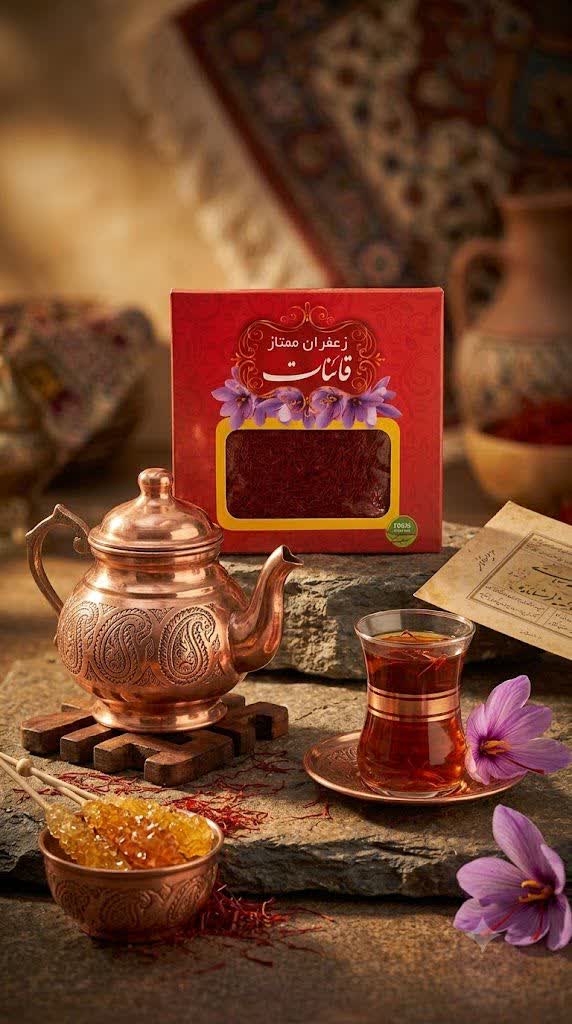 زعفران سرگل شکسته قائنات یک مثقالی — تصویر ۴