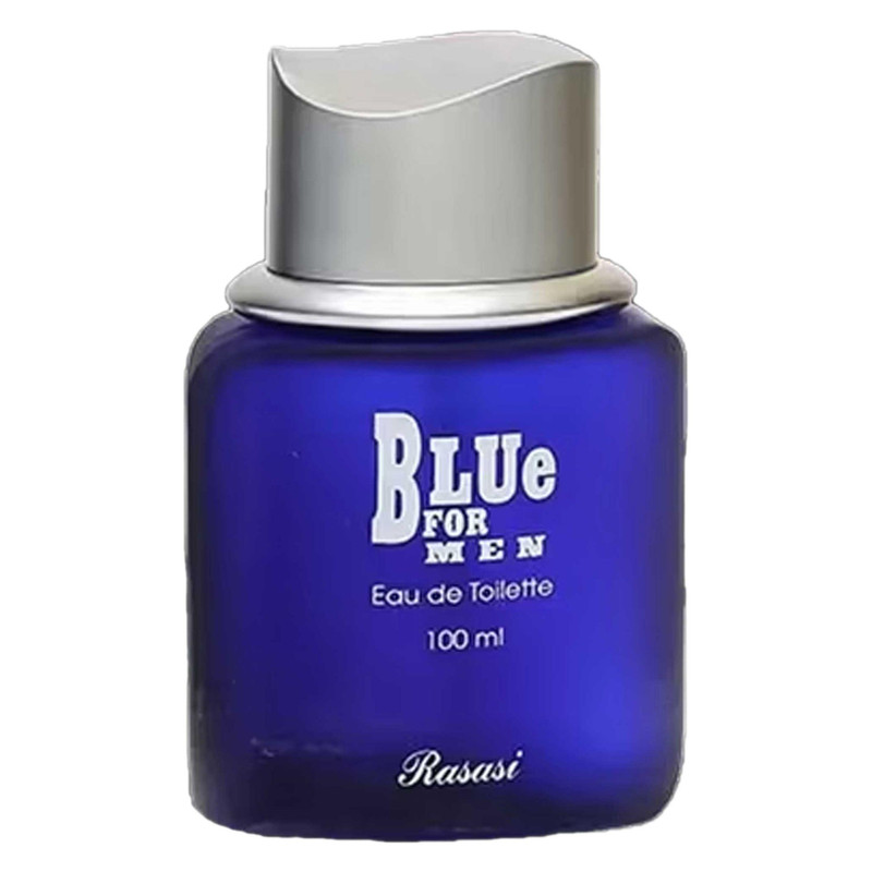 ادو تویلت مردانه رساسی مدل Blue for men با رایحه خنک و تند حجم 100 میلی لیتر — تصویر ۲