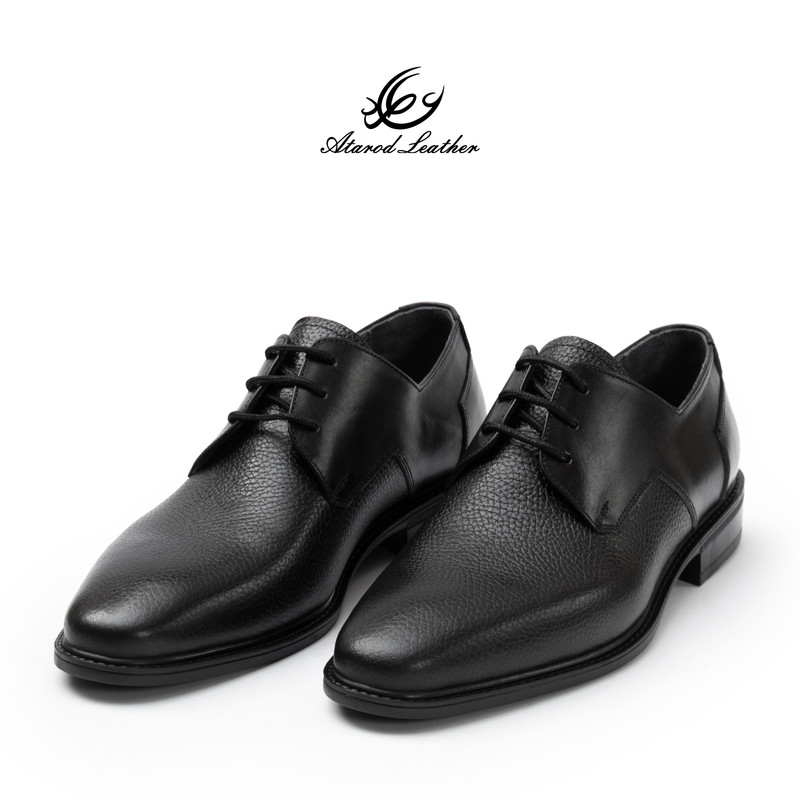 کفش رسمی مردانه چرم عطارد مدل چرم طبیعی کد SH350 — تصویر ۴