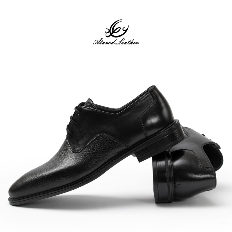 کفش رسمی مردانه چرم عطارد مدل چرم طبیعی کد SH350 — تصویر ۵