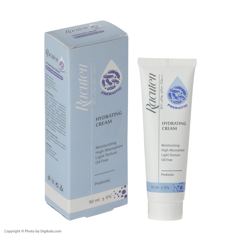 کرم آبرسان راکوتن مدل Prebiotic حجم 50 میلی‌لیتر — تصویر ۴