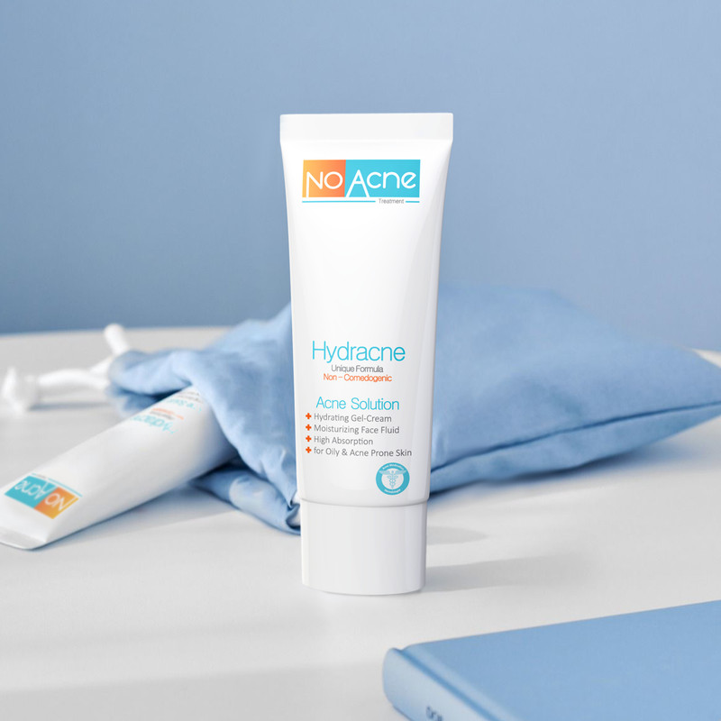 ژل کرم آبرسان صورت نو آکنه مدل Hydracne مناسب پوست های چرب حجم 40 میلی لیتر — تصویر ۵