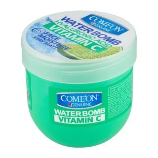 کرم صورت کامان مدل بمب آبرسان حاوی هیالورونیک اسید و ویتامین سی با عصاره لیمو - 200ml