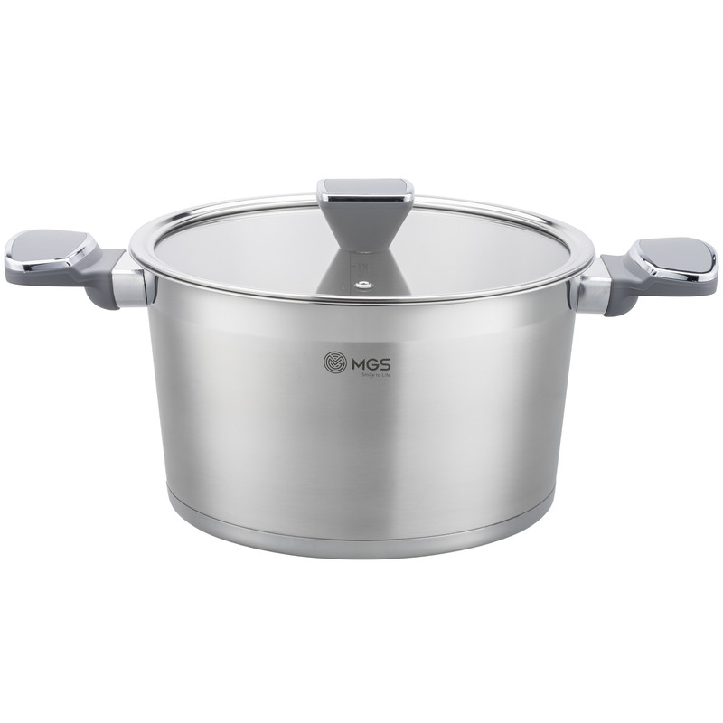 سرویس قابلمه و تابه استیل 12 پارچه ام جی اس کد CWS5110 — تصویر ۳
