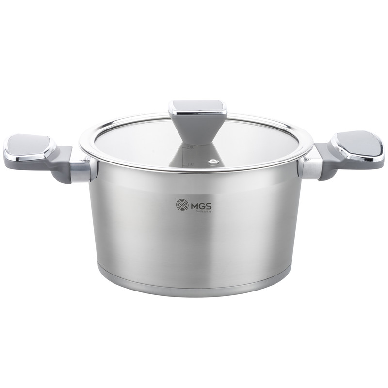 سرویس قابلمه و تابه استیل 12 پارچه ام جی اس کد CWS5110 — تصویر ۴