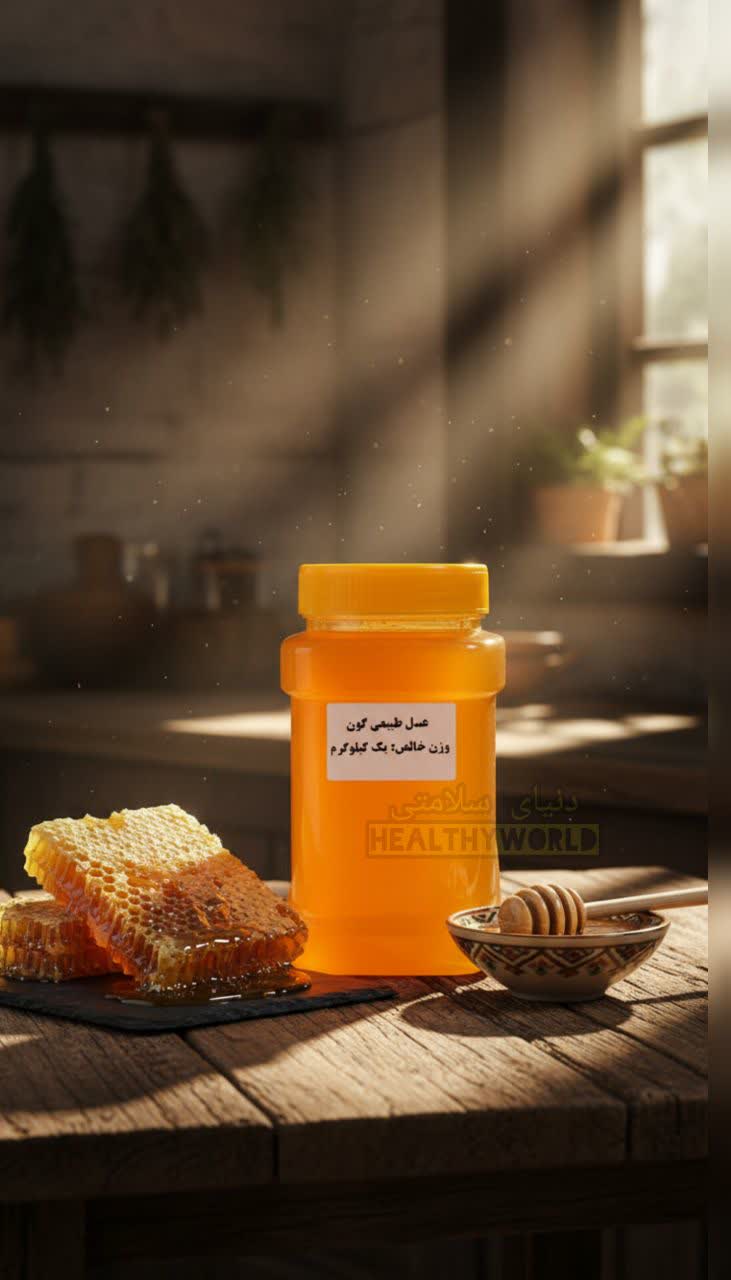 عسل طبیعی گون یک کیلو — تصویر ۲